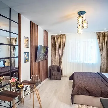 Deluxe & With Many Facilities 아파트호텔 부쿠레슈티